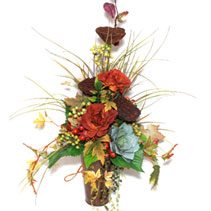 autumn toned arrangement