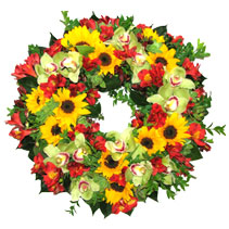 formal wreath