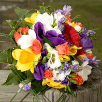 handtied posy