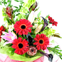 valentine's mixed flowers